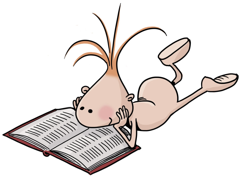 Elti leest het boek Samen GEZOND