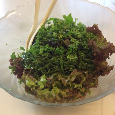 salade met zeekraal