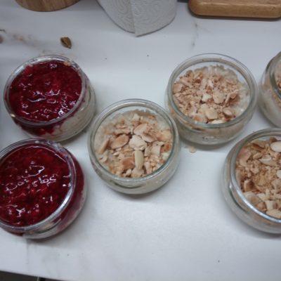 rijstpap met fruit