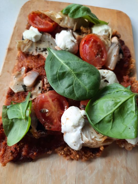 Pizza met polenta