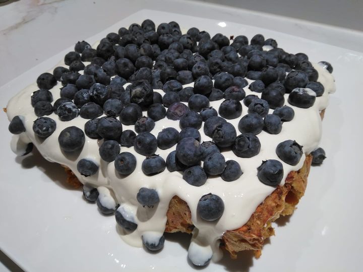 Wortel-mangocake